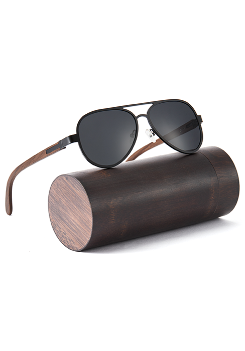 aviator sunglasses for men polarized sunglasses uv protection wood wooden sunglasses brown