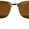 Carsbyvictor Sunglasses Browline Polarized Lens Sunglasses