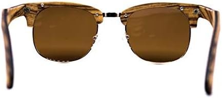 Carsbyvictor Sunglasses Browline Polarized Lens Sunglasses