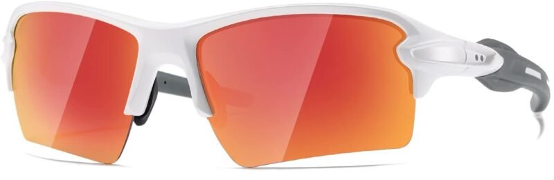 419uaWrdvvL._AC_SL1500 Carsbyvictor Sunglasses Wraparound Polarized Sunglasses Men Womens Trendy Retro Sports Rectangular Wrap Around Vintage Shot Shield