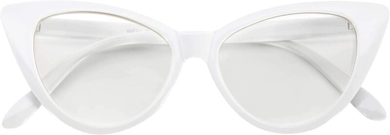 Carsbyvictor Sunglasses Cat Eye  Sunglasses for Women Classic Vintage High Pointed Winged  Design