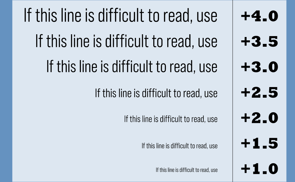In Style Eyes reading glasses, low diopters