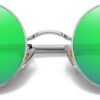 Carsbyvictor Sunglasses Round  Small Round Sunglasses Polarized for Men Women Retro Vintage Circle Hippie Sun Glasses UV400
