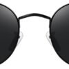 Carsbyvictor Sunglasses Round Polarized Sunglasses for Women Men Classic Retro Metal Frame Sun Glasses UV Protection