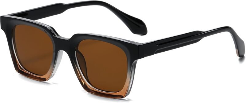 Carsbyvictor Sunglasses Square  Classic Square Sunglasses for Men Women Fashion Square Sun Glasses Trendy Designer Style Shades