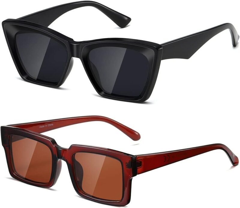 Carsbyvictor Sunglasses Square Sunglasses For Women Minimalist Classic Design Fashion UV400 Square Sun Glasses Unisex TY2984