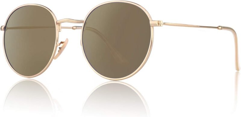 Carsbyvictor Sunglasses  Round Polarized Unisex Sunglasses