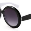 Carsbyvictor Sunglasses Round Retro Oversized Round Sunglasses Women & Men, 70s 80s Fashion Trendy Big Shades K7155