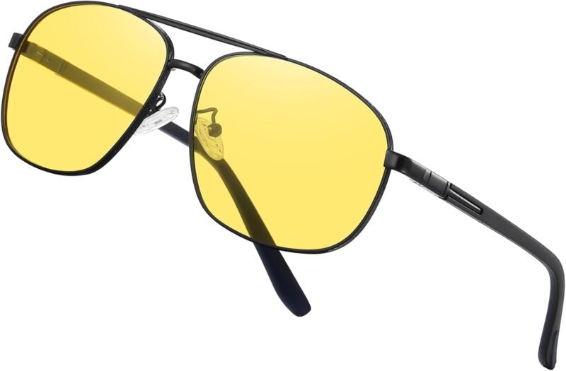 Carsbyvictor Sunglasses Polarized  Sunglasses for Men Classic Sunglasses, UV400 Protection Mirror Lens, Fashion Vintage