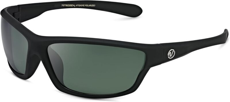 Carsbyvictor Sunglasses Wraparound Polarized Wrap Around Sport Sunglasses for Men Women UV400 Protection Sun Glasses