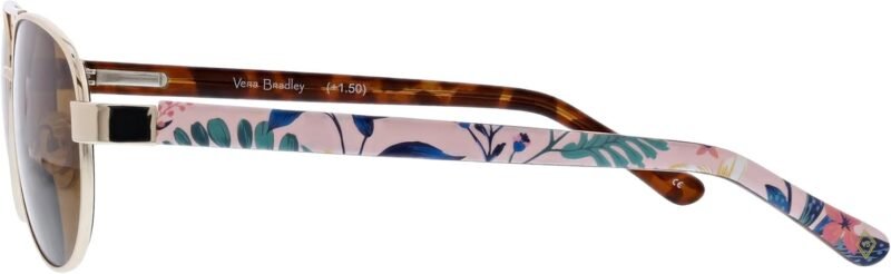 Carsbyvictor Sunglasses Women’s Reading Sunglasses Pilot Glasses, Coral, 57mm + 2