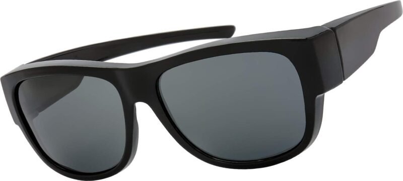 51_4beKKbvL._AC_SL1482 Carsbyvictor Sunglasses Wraparound The Fresh High Definition Polarized Wrap Around Shield Sunglasses for Glasses – Leather Eyeglasses Case