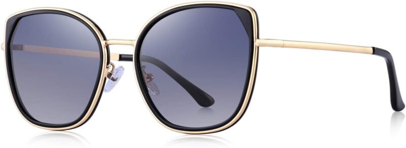 Carsbyvictor Sunglasses Cat Eye Polarized Sunglasses for Women Ladies Brand Trending Sun glasses UV400