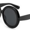 Carsbyvictor Sunglasses Round Retro Oversized Round Sunglasses Women & Men, 70s 80s Fashion Trendy Big Shades K7155
