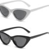 Carsbyvictor Sunglasses Cat Eye Sunglasses for Women Vintage Goggles Plastic Frame Sunglasses