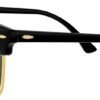 Carsbyvictor Sunglasses Browline  Low Bridge Fit Square Sunglasses