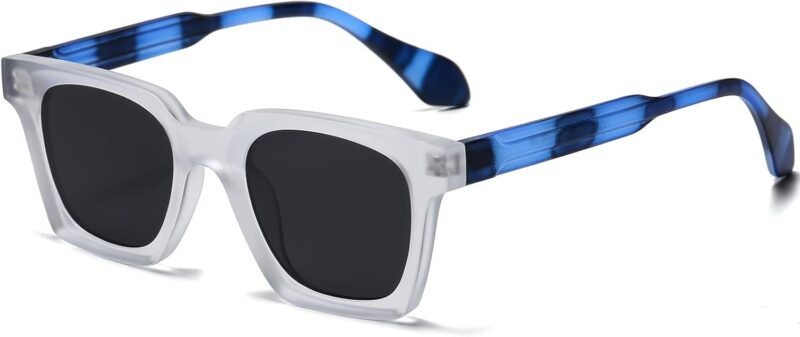 Carsbyvictor Sunglasses Square  Classic Square Sunglasses for Men Women Fashion Square Sun Glasses Trendy Designer Style Shades