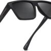 Carsbyvictor Sunglasses Square  Polarized Sunglasses Men Women Flat Top Square UV400 Glasses for Driving Fishing Hiking Golfing