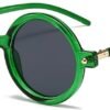 Carsbyvictor Sunglasses Round  Polarized Round Sunglasses for Women Men Retro Sun Glasses 100% UV400 Protection