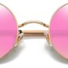 Carsbyvictor Sunglasses Round  Small Round Sunglasses Polarized for Men Women Retro Vintage Circle Hippie Sun Glasses UV400
