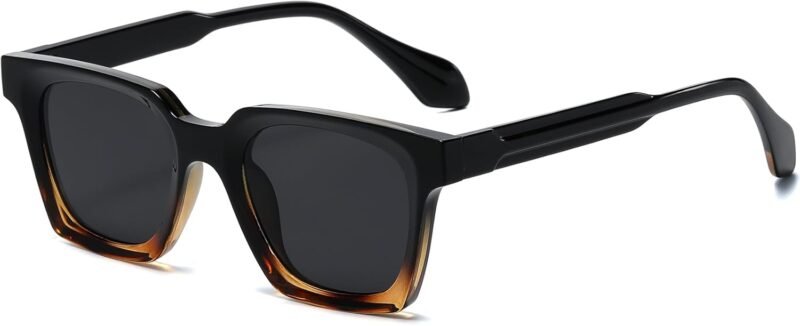 Carsbyvictor Sunglasses Square  Classic Square Sunglasses for Men Women Fashion Square Sun Glasses Trendy Designer Style Shades