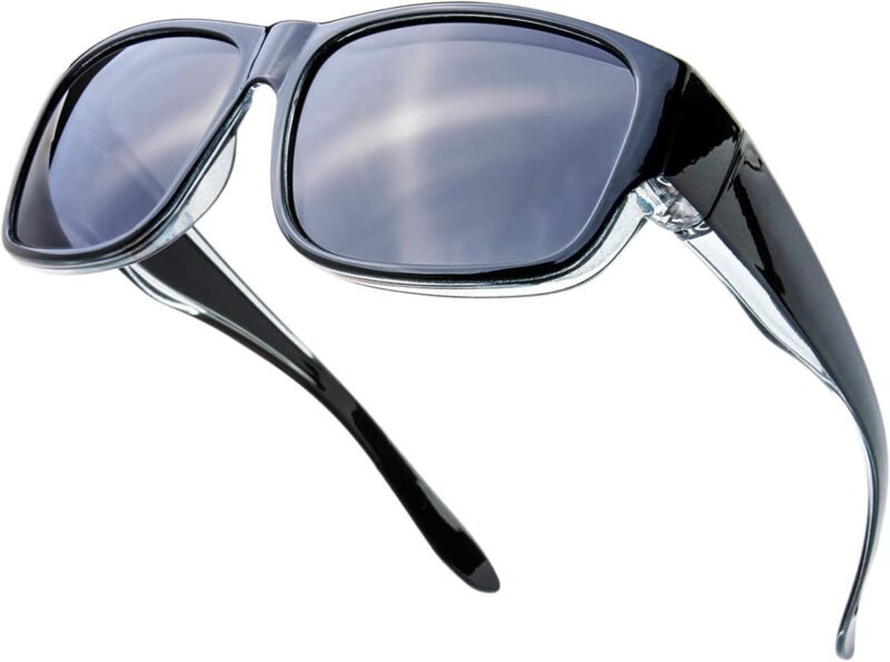 61-Kkpg_6xL._AC_SL1498 Carsbyvictor Sunglasses Wraparound The Fresh High Definition Polarized Wrap Around Shield Sunglasses for Glasses – Leather Eyeglasses Case