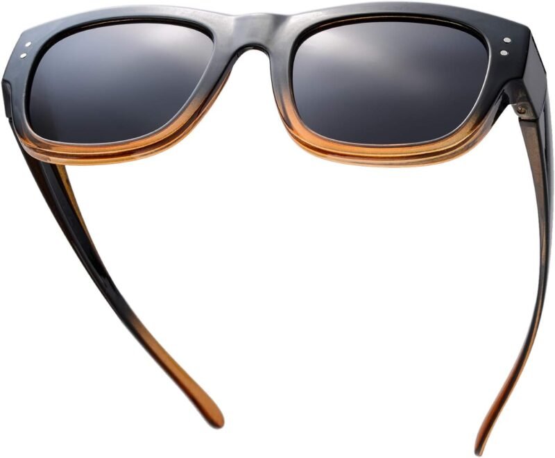 611EiGV2jnL._AC_SL1494 Carsbyvictor Sunglasses Wraparound The Fresh High Definition Polarized Wrap Around Shield Sunglasses for Glasses – Leather Eyeglasses Case