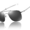 Carsbyvictor Sunglasses Sunglasses Lightweight TR90 Unbreakable Polarized Driving Metal Frame Pilot Sun Glasses with UV Protection