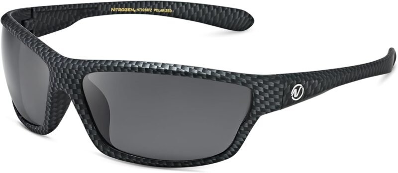 Carsbyvictor Sunglasses Wraparound Polarized Wrap Around Sport Sunglasses for Men Women UV400 Protection Sun Glasses