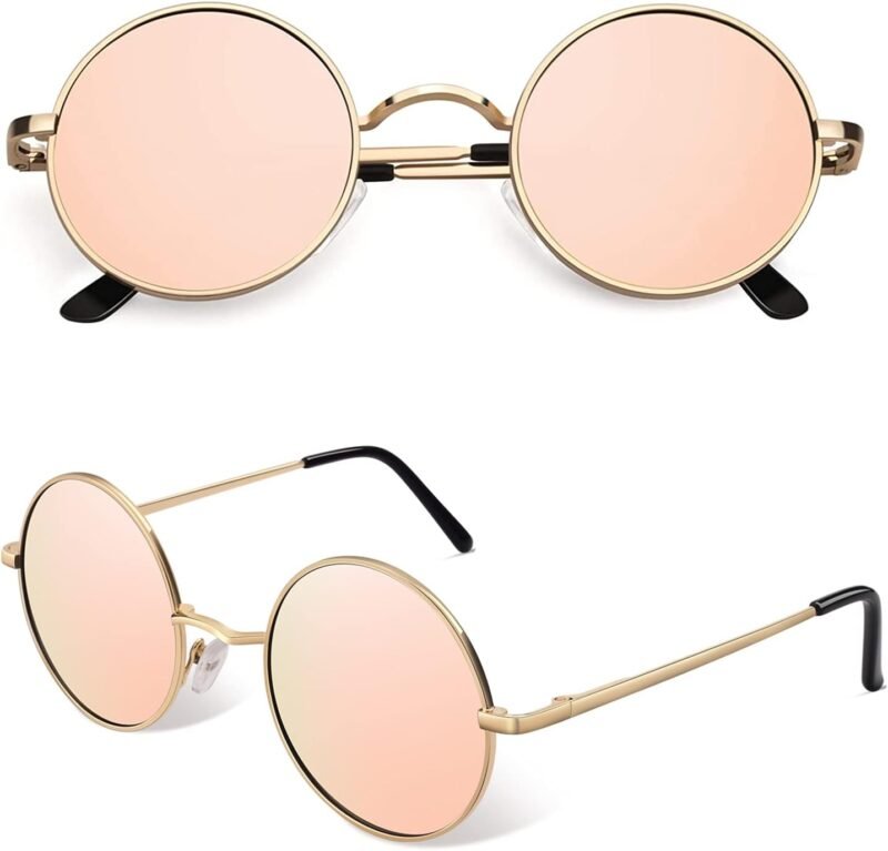 Carsbyvictor Sunglasses  Round Polarized Unisex Sunglasses