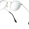 Carsbyvictor Sunglasses Round Polarized Sunglasses for Women Men Classic Retro Sun Glasses Circle Metal Frame Shades UV Protection