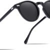 Carsbyvictor Sunglasses Round  Vintage Round Acetate Polarized Sunglasses for Women UV Protection CA5288
