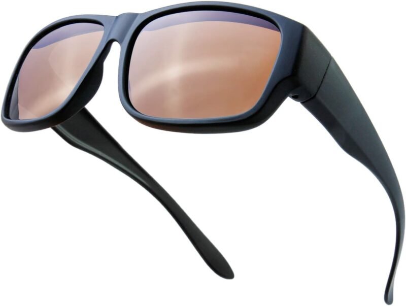 61gQB-uR04L._AC_SL1499 Carsbyvictor Sunglasses Wraparound The Fresh High Definition Polarized Wrap Around Shield Sunglasses for Glasses – Leather Eyeglasses Case