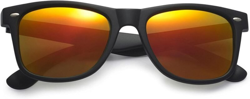 Carsbyvictor Sunglasses Wholesale Unisex 80’s Retro Classic Sunglasses Wayfarer- 100% UV Protection Bulk Sunglasses Wayfarerfor Adults & Teens – Pack of 4