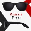 Carsbyvictor Sunglasses Wayfarer Men Women Polarized Blenders Eyewear 80’s Retro Classic Square Frame Shades SR003