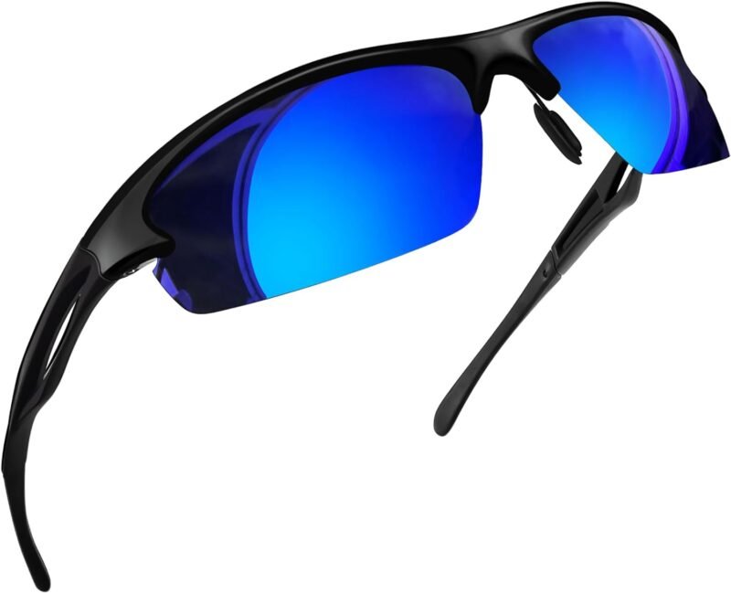 61ooCsRQB4L._AC_SL1500 Carsbyvictor Sunglasses Wraparound Sport Sunglasses UV400 Protection Wrap Around Sun Glasses Shades for Men Women