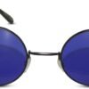 Carsbyvictor Sunglasses Round Circular Party Sunglasses Round Hippie Retro Shades with Colored Lenses