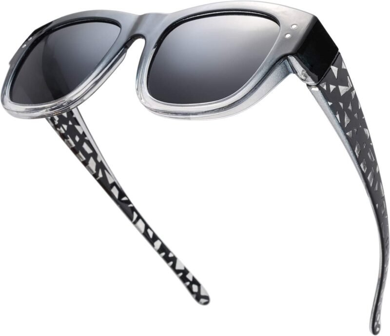 61qfdGJYISL._AC_SL1468 Carsbyvictor Sunglasses Wraparound The Fresh High Definition Polarized Wrap Around Shield Sunglasses for Glasses – Leather Eyeglasses Case