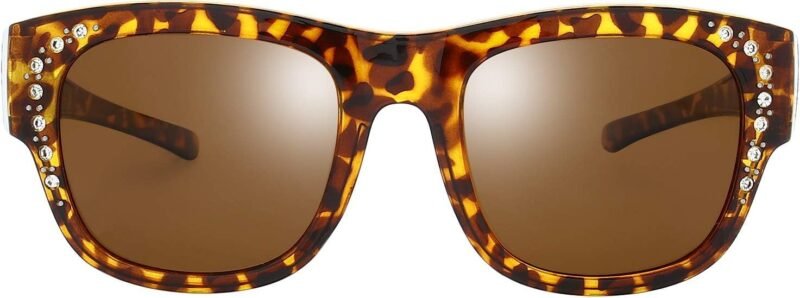 61uDzjmCM3L._AC_SL1474 Carsbyvictor Sunglasses Wraparound The Fresh High Definition Polarized Wrap Around Shield Sunglasses for Glasses – Leather Eyeglasses Case