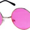 Carsbyvictor Sunglasses Round Retro Round Style 70s Sunglasses Colorful Tint Groovy Hippie Mens Womens Shades