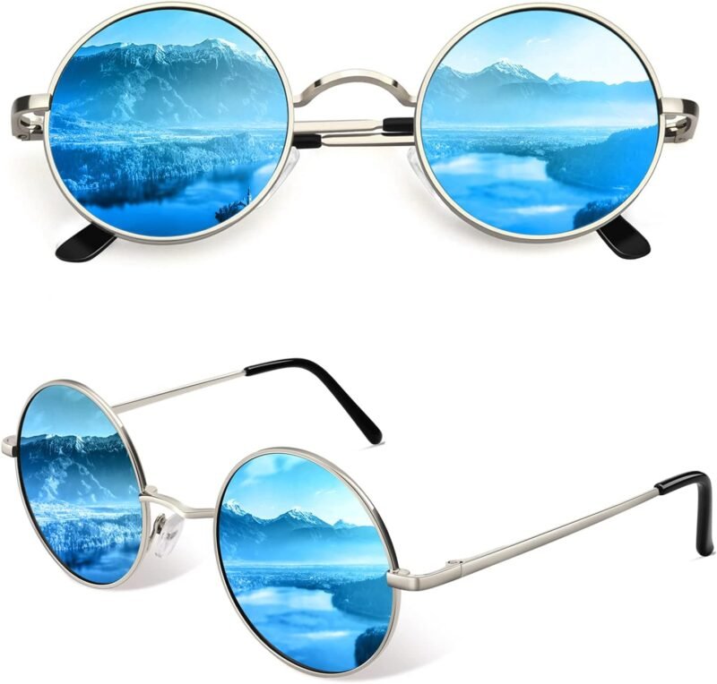 Carsbyvictor Sunglasses  Round Polarized Unisex Sunglasses