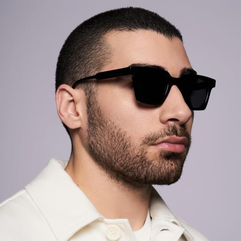 Carsbyvictor Sunglasses Square  Classic Square Sunglasses for Men Women Fashion Square Sun Glasses Trendy Designer Style Shades