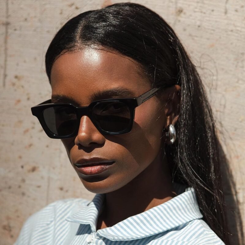 Carsbyvictor Sunglasses Square  Classic Square Sunglasses for Men Women Fashion Square Sun Glasses Trendy Designer Style Shades