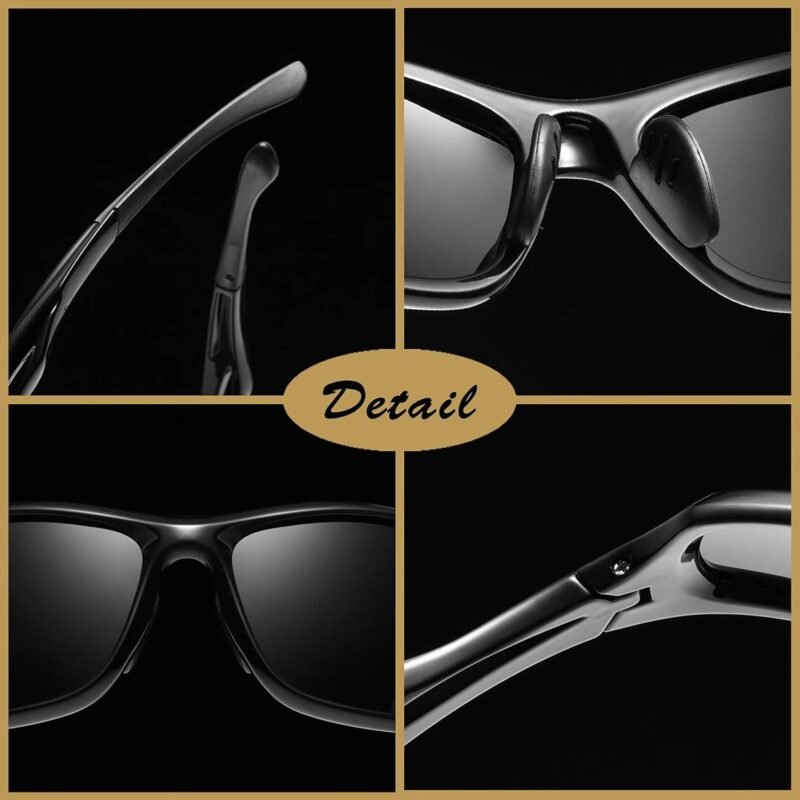 71pknyT7U2L._AC_SL1500 Carsbyvictor Sunglasses Wraparound Sport Sunglasses UV400 Protection Wrap Around Sun Glasses Shades for Men Women