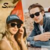 Carsbyvictor Sunglasses Wayfarer Men Women Polarized Blenders Eyewear 80’s Retro Classic Square Frame Shades SR003