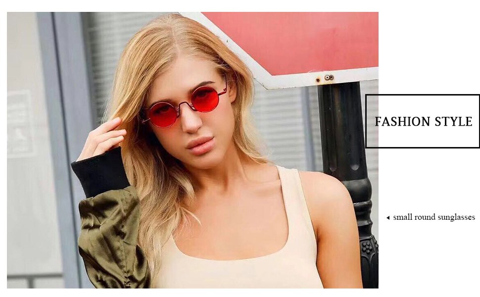 small round sunglasses